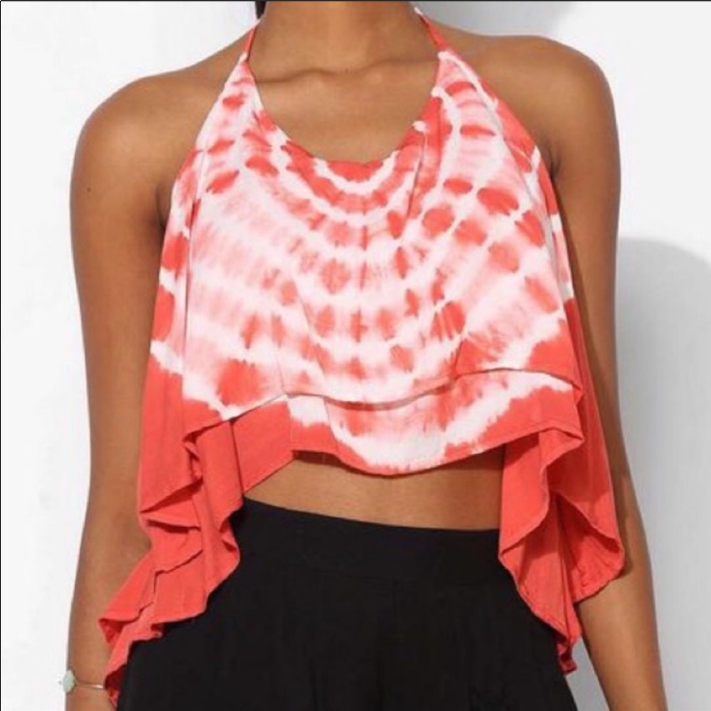 Urban Outfitters Tie Dye Crop Top